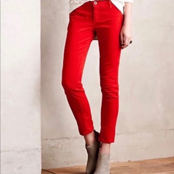 AG Adriano Goldschmied The Stevie Ankle blush pink jeans - Picture 15 of 15